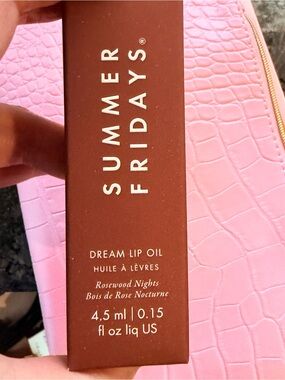 SUMMER FRIDAYS Dream Lip Oil - Rosewood Nights